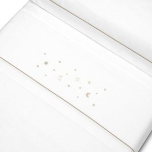 Coffret draps et attaches sucette gris