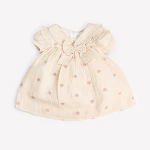 Robe « Coeur Tendre » – Collection Été – 100% Coton Oeko-Tex