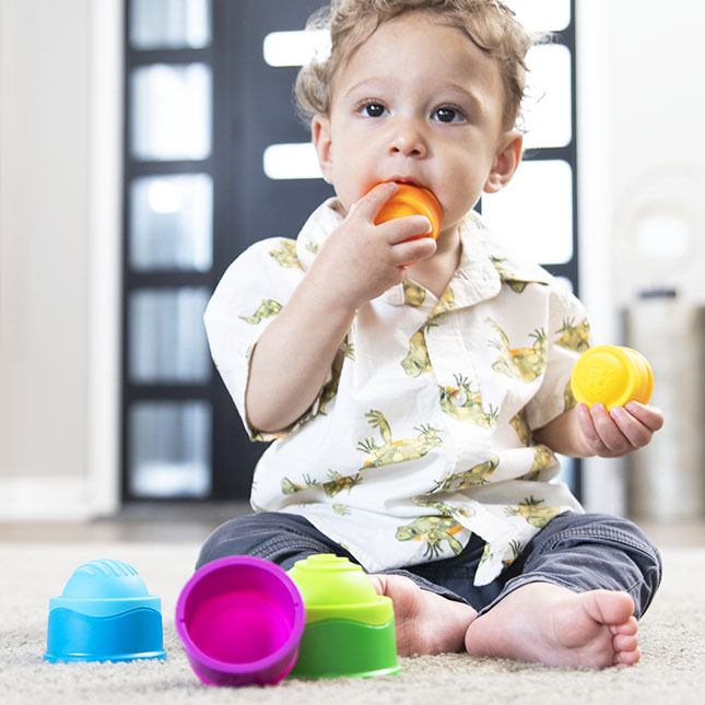 Dimple Stack Fat Brain Toys – Image 2