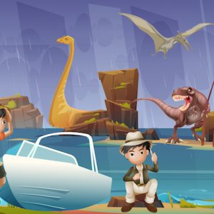 L’île aux dinosaures (10+ ans)