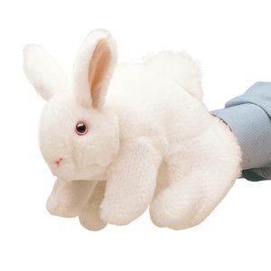 Lapin White Bunny Rabbit / Folkmanis