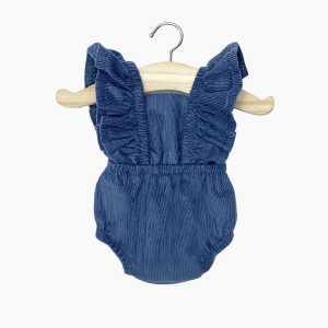 Barbouteuse poupée bleu Minikane