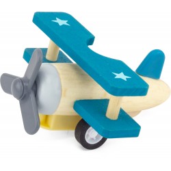 Avion rectrofrictions en bois